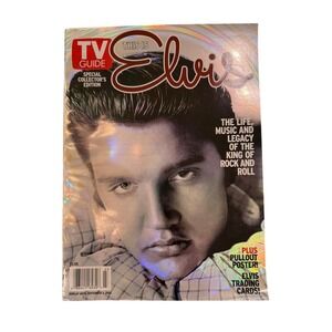 TV Guide This is Elvis Special Collectors Edition 2002 Holographic Cover Poster